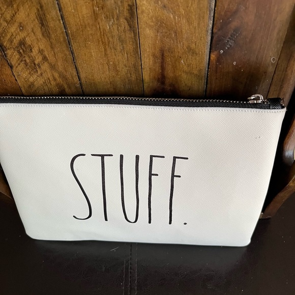 Rae Dunn STUFF Zippered Pouch - Picture 4 of 5